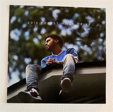 J Cole 2014 Forest Hills Drive 12 X12 Poster Flat Rap Album Covers Iconic Album Covers