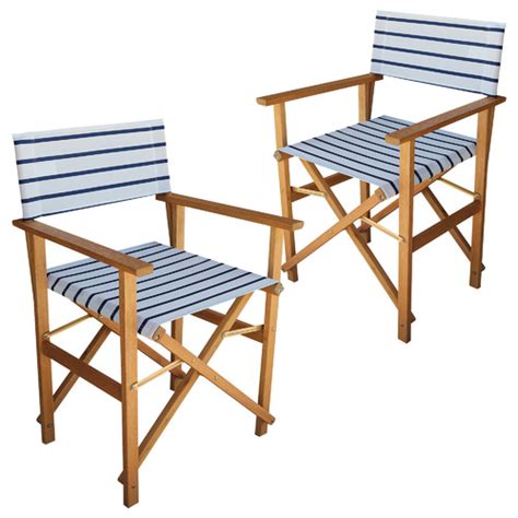 112m consumers helped this year. Temple & Webster Belize Wooden Outdoor Director's Chairs