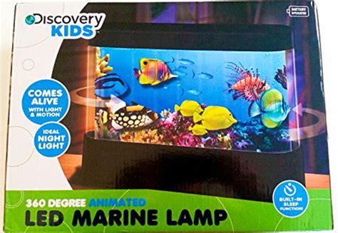 Discovery Kids Animated Tropical Fish Marine Aquarium Lamp With Auto