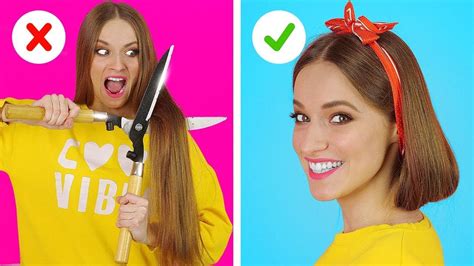 Brilliant Hair Hacks And Tips Funny Hair Situations And Problems By 123 Go Hair Hacks