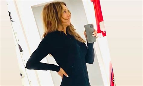 Carol Vorderman Dazzles In Skin Tight Jumpsuit As She Returns To Social Media After Christmas