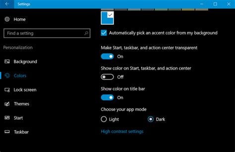 How To Use A Dark Theme In Windows 10