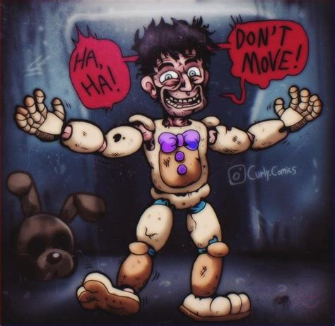 A Kind Of Redraw Of The Silver Eyes Page With William Afton