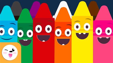 Los colores Canciones de los colores para niños Vídeo educativo para aprender los colores