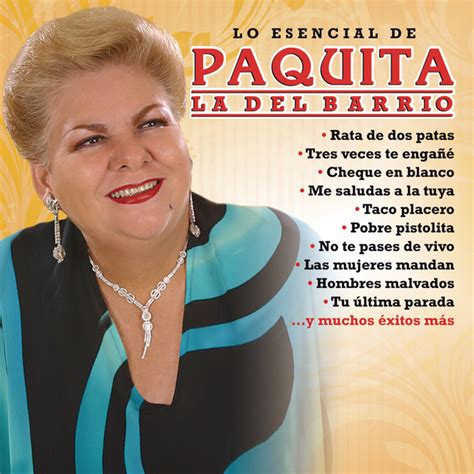 Rata De Dos Patas A Song By Paquita La Del Barrio On Spotify