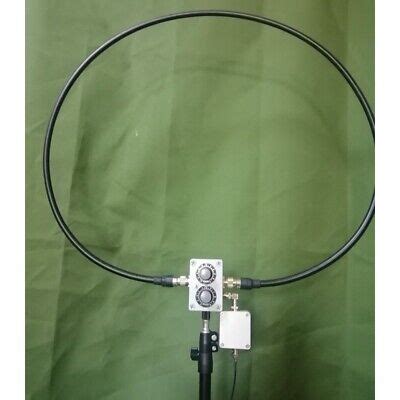 W Magnetic Qrp Antenna Loop Antenna For Hf Transceivers Icom Mhz Ebay