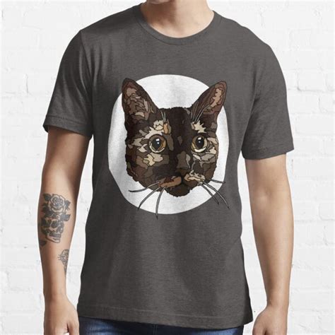 Tortoiseshell Cat Mosaic Face T Shirt For Sale By Outlawedwoman