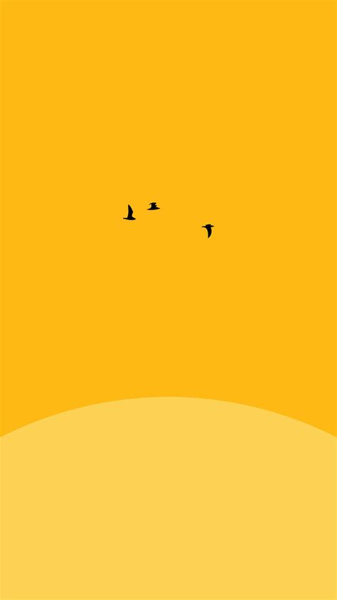 Download and use 50,000+ iphone wallpaper stock photos for free. sunset-yellow-bird-minimal-iphone6-plus-wallpaper - Mobile ...