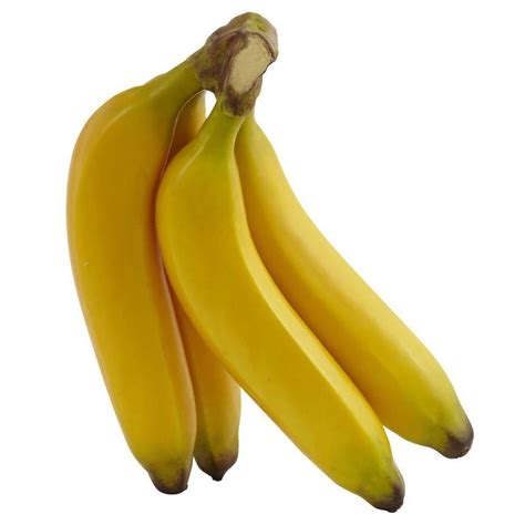 Banana Bunch Set Of 4 Yellow Nearly Natural Banana Fruit