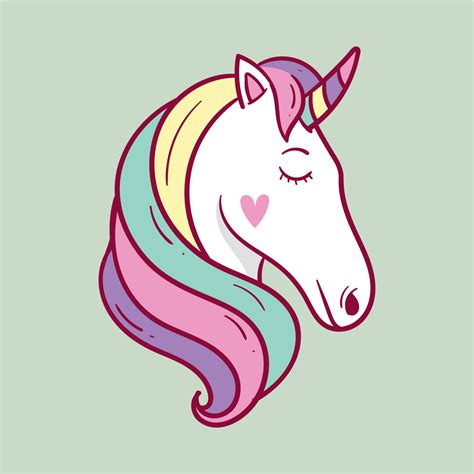 Rainbow Unicorn Free Vector Art 724 Free Downloads