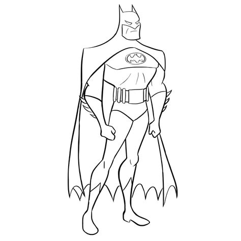 Draw a curved line from the top of. 2 Ways to Draw Batman for Beginners. How to Draw Batman´s ...