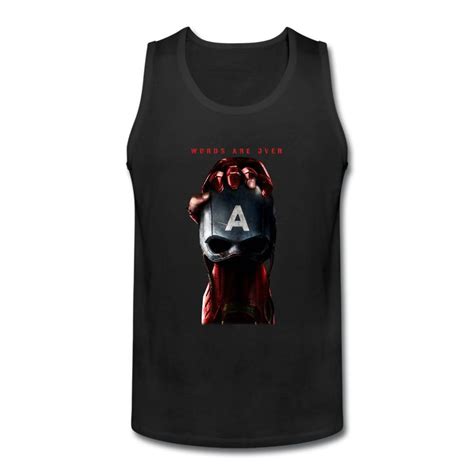 captain america tank topthis stylish tank top is super soft to the touch and a comfort to wear