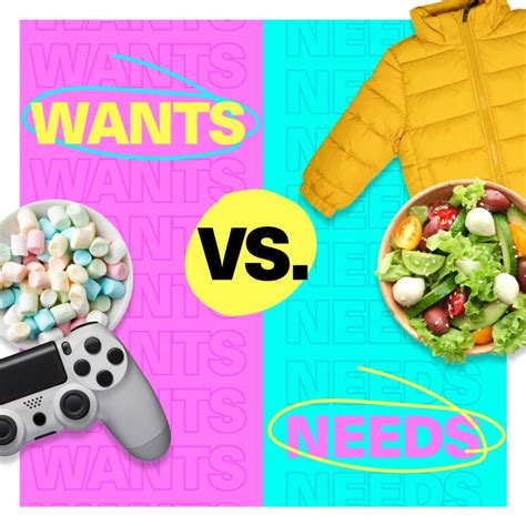 How To Teach Needs Vs Wants For Kids And Teens Mydoh