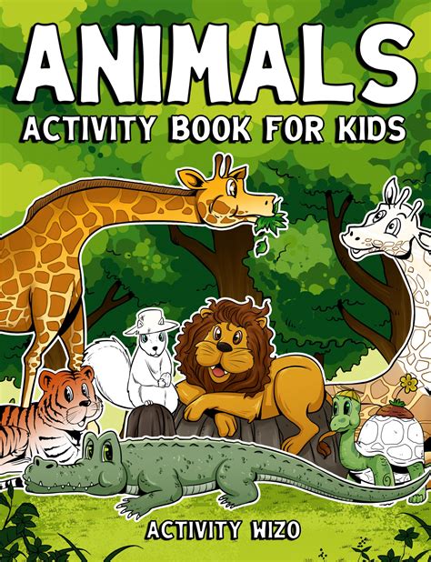 Get Your Free Copy Of Animals Activity Book For Kids Coloring Dot To