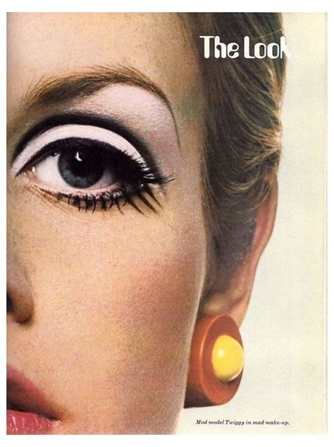1960s Makeup Eyes Icons Twiggy Late 1960s Makeup 1960s Eye