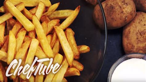 Préparation des frites -