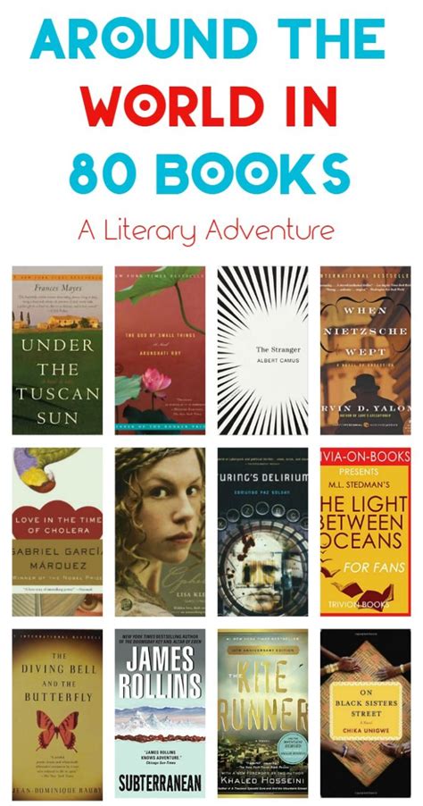 Travel Through Literature Around The World In 80 Books Pretty