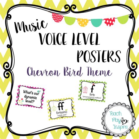 Start studying music dynamics chart. Music Voice Level Posters -Dynamics - Bird Chevron Theme | Voice levels, Music classroom decor ...