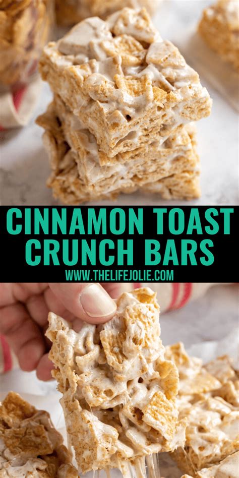 Cinnamon Toast Crunch Bars An Easy No Bake Dessert