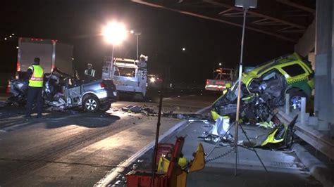 Chp Says Driver In Wrong Way Crash That Killed 4 On Highway 101 In San