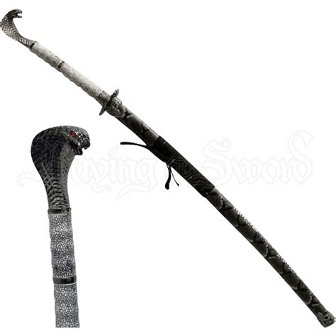 Silver Cobra Katana Mc Js 603 By Medieval Swords Functional Swords