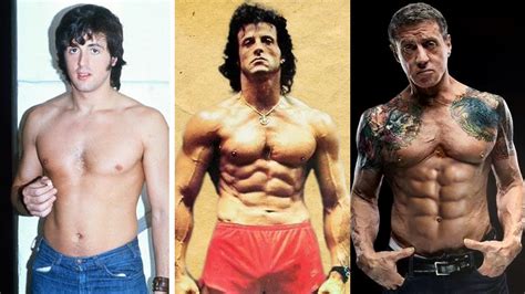 Sylvester Stallone Transformation From 0 To 74 Years Old Sylvester
