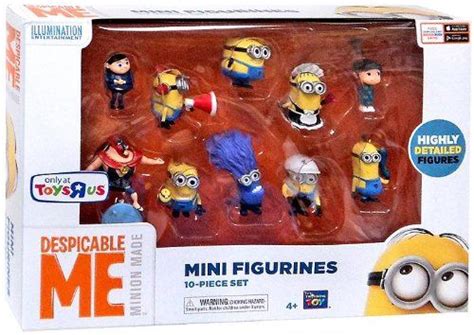 Despicable Me Mini Figurines 10 Piece Set Toys And Games