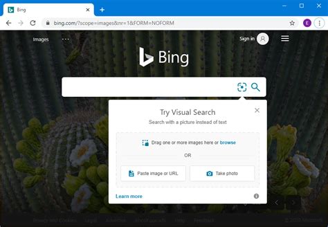 How Bing Reverse Image Search Upload