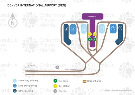 Denver Airport Public Transportation Map Transport Informations Lane