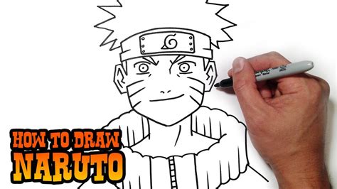 How To Draw Naruto From Naruto Shippuden Cartooning Club How To Draw