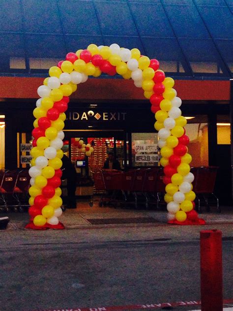 Balloon Arch We Did For A Grand Opening Balloon Arch Grand Opening