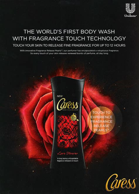 Caress Forever Collection Mandarin Rose Raspberry Peony Shower Gel