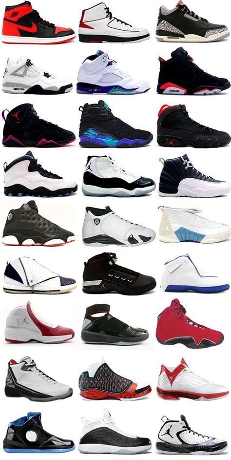 All Jordan Shoes Ever Made List Pictures Picturemeta