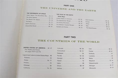 Readers Digest Great World Atlas 3rd Edition 1969 Hardcover Coffee