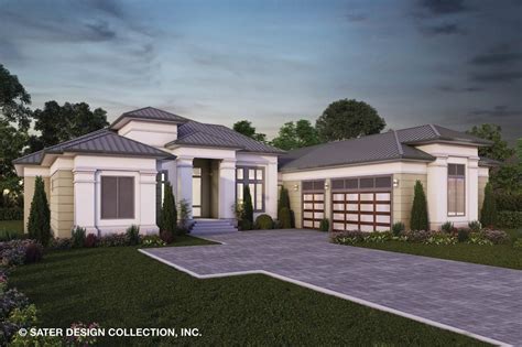 Contemporary Style House Plan 4 Beds 45 Baths 4460 Sqft Plan 930