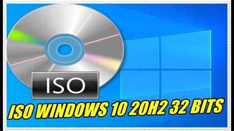 Como Ter A Imagem Iso Oficial Do Sistema Windows 10 20h2 De 32 Bits Youtube