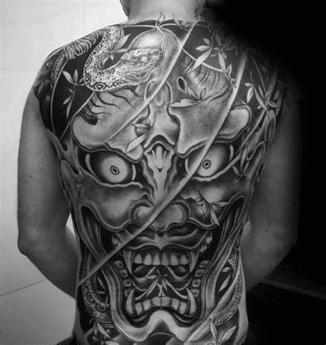 Hình xăm con rồng nhật cổ full lưng. Hình Xăm Mặt Quỷ Nửa Lưng Đẹp Nhất ️ Tattoo Full Lưng
