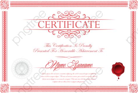 Vector Pink Pattern Certificate, Pattern Vector, Certificate Vector, Certificate PNG and Vector ...
