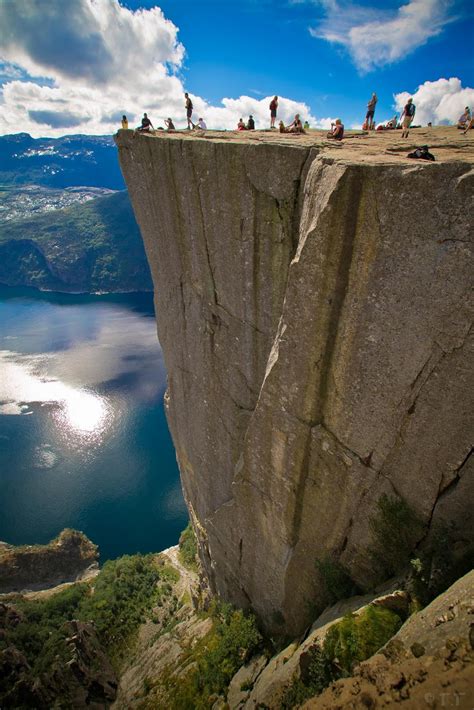 To Norway Preikestolen Cliff