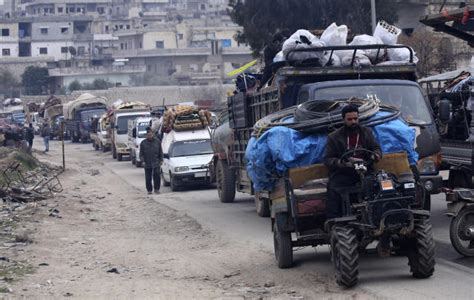 Syrian Troops Enter Key Rebel Held Town Amid Airstrikes