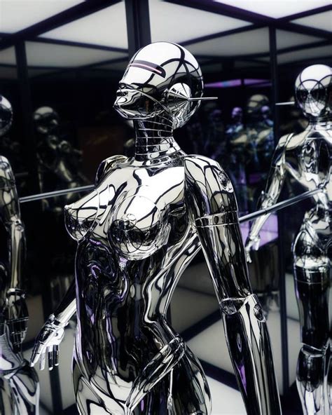 Hajime Sorayama Female Robot Cyborgs Art Robot Art