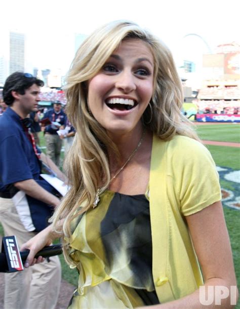 Photo Espn Sports Reporter Erin Andrews At The All Star Game