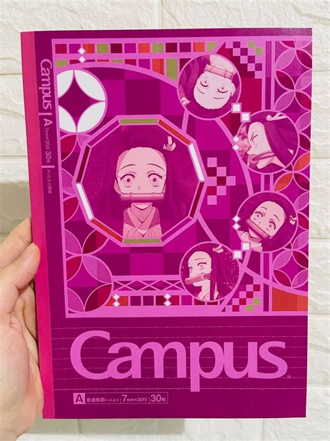 Demon Slayer Campus Notebook Nezuko Hobbies And Toys Stationary And Craft
