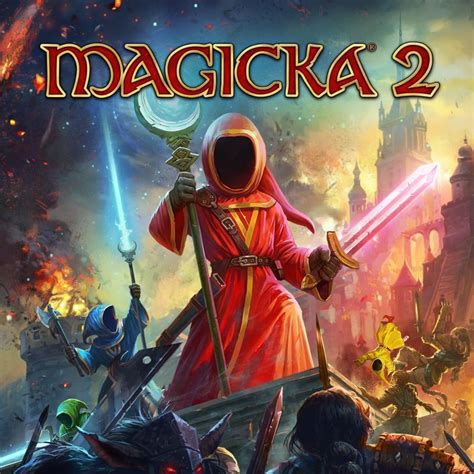 Magicka 2 2015 Playstation 4 Box Cover Art Mobygames