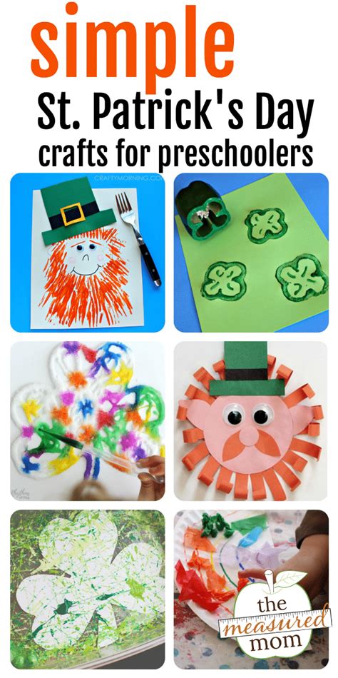 Simple St Patricks Day Crafts For Preschoolers The Measured Mom