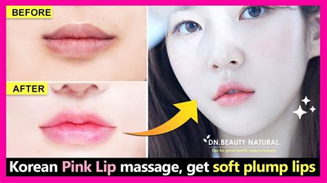 Korean Pink Lip Massage Get Rid Of Dark Lips To Make Pink Lips And