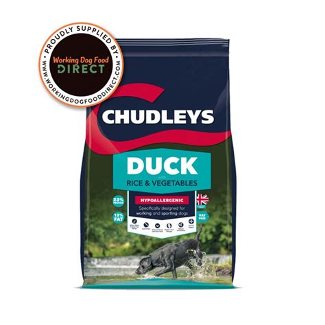 Chudleys Duck With Rice And Vegetables 15kg Working Dog Food Direct