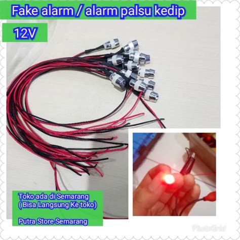 Jual Fake Alarm Palsu Led Kedp 12v Anti Maling Curi Motor Mobil Dll