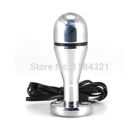 14035mm Aluminium Electro Anal Plugballoon Shape Electrotherapy Butt