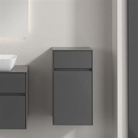 Villeroy And Boch Embrace Side Unit With 1 Door And 1 Pull Out
